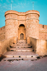  Entrance to the castle by the footbridge I