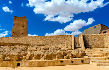 Borj Cheikh el Hadj in Beni Isguen, a city in the Mzab Valley, Algeria