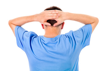 Man Rear View