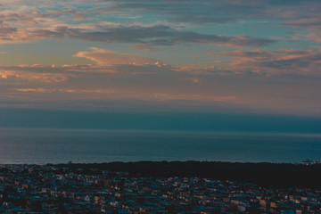 Sunset in San Francisco