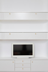 Fototapeta premium poignées de porte armoire blanc laqué 