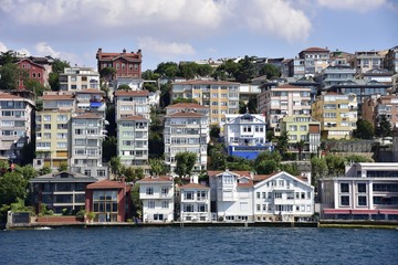 Waterfront houses of Bosphorus - istanbul