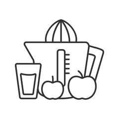 Juicer linear icon