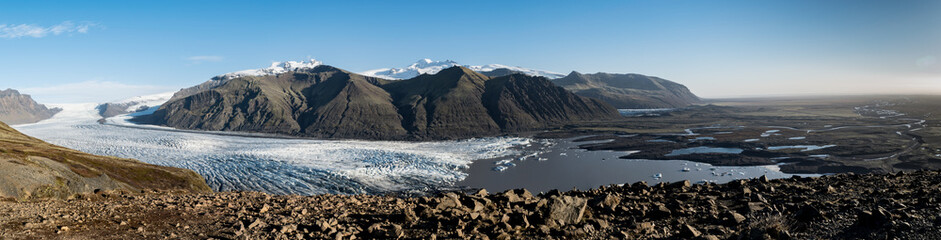 Iceland: Calfing Glacier