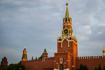 The Kremlin at sunset