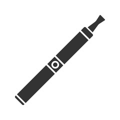 E-cigarette glyph icon
