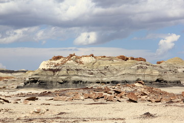 Hoodoos in der Bisti Wilderness Area New Mexico USA