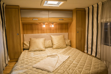 Modern camper, inside