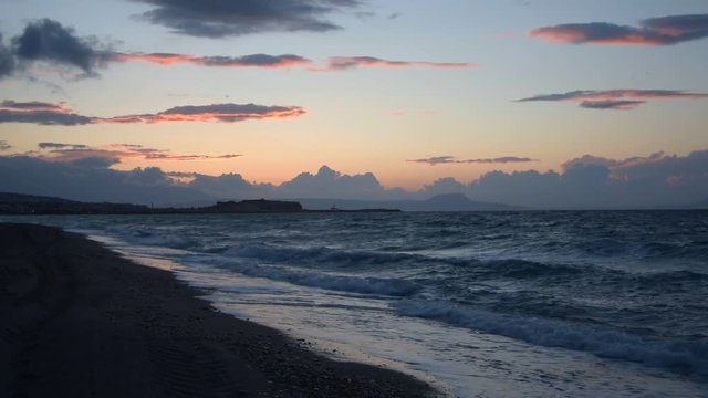 Abend bei Rethymnon, Kreta