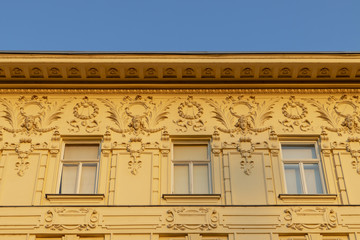 Building in Zagreb in Croatia