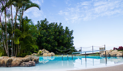 Summer pool Tenerife