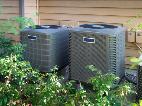 Air Conditioning Units Outside A Home