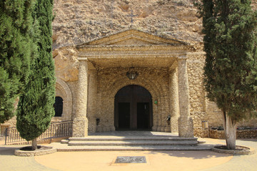 Fototapeta na wymiar Santuario de la Virgen de la Esperanza, Calasparra, España