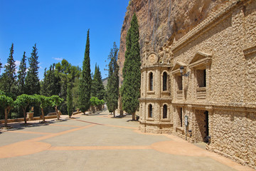 Fototapeta na wymiar Santuario de la Virgen de la Esperanza, Calasparra, España