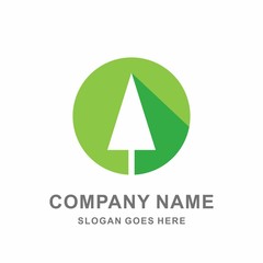 Organic Herbal Plant Green Leaf Nature Farm Vegetables Agriculture Business Company Stock Vector Logo Design Template