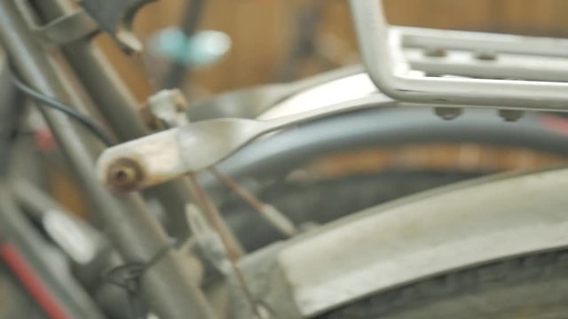 Some flat footage of an old bicycle. (1080p 25fps)