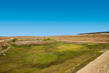 Fototapeta premium basin of the sacred lake Chan Chan Peru