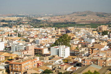 Fototapeta na wymiar mining city of La Unión in Cartagena