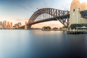 Sydney Harbour Bridge at dawn