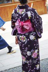 Fototapeta premium Traditional Japanese costume 