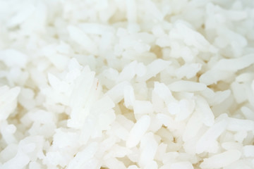 cooked white basmati rice  bowl natural food