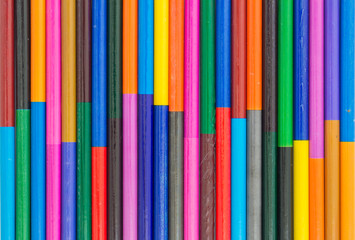 colored pencils drawing multicolored background
