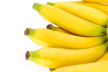 banana yellow fruit food fresh healthy tropical organic vegetable