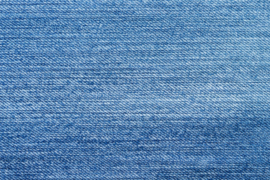 Denim Jeans Texture Pattern Background Stock Photo, Picture and