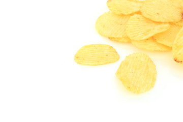 crispy potato chips junk food unhealthy food