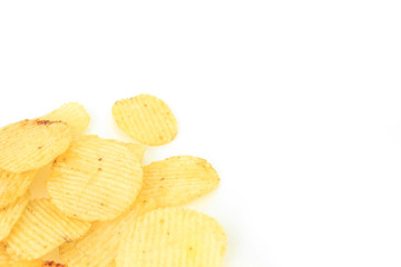 crispy potato chips junk food unhealthy food