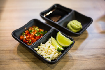 Seasoning in black plate