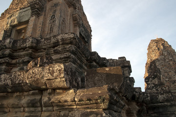 Fototapeta premium Angkor Cambodia, late afternoon view of Pre Rup a 10th century hindu temple