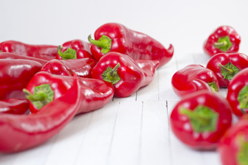 Red peppers