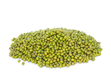 mung bean pile green texture background