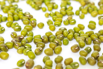 mung bean green texture background