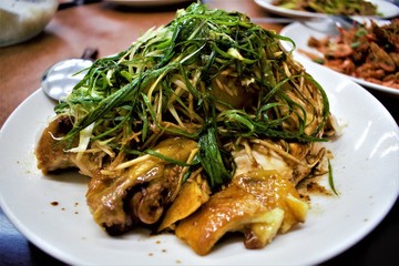 Taiwanese chicken dish