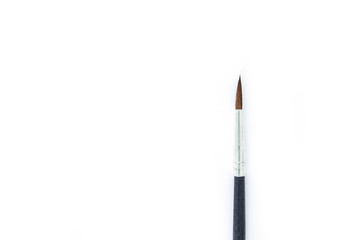 paint brush set tool art  on white background