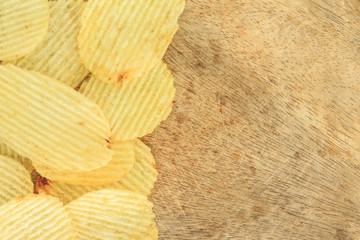 crispy potato chips junk food unhealthy food