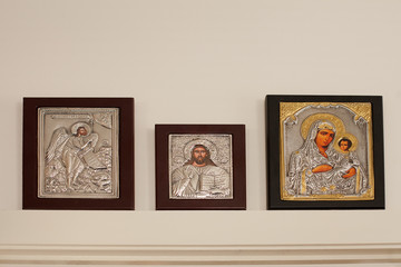 Religious iconic art work