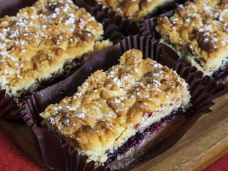 pastry with jam