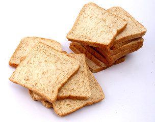 Bread Row with White Backdrop.