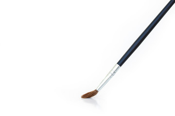 paint brush set tool art  on white background