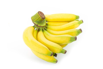 Fototapeta na wymiar banana yellow fruit food fresh healthy tropical organic vegetable
