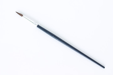 paint brush set tool art  on white background