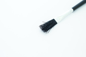 paint brush set tool art  on white background