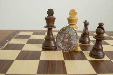 Strategy composition cryptocurrency and chess