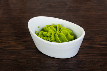 Spicy wasabi pasta