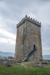 Fototapeta na wymiar Castillo de Melgaço, Portugal