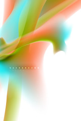 Holographic paint explosion design, fluid colors flow, colorful storm. Liquid mixing colours motion concept, trendy abstract background layout template for business presentation, app wallpaper banner