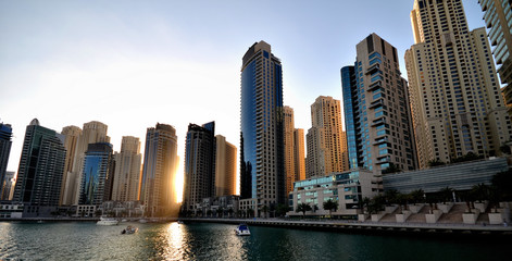 Skyscrapers in Dubai, United Arab Emirates